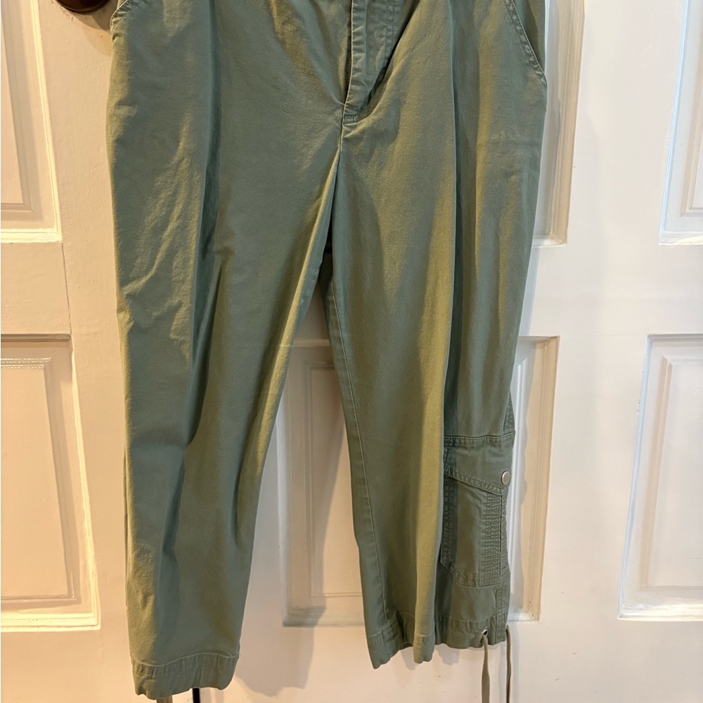 Coldwater Creek Olive Cargo Pants